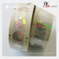 20 micron Hologram Hot Stamping Sticker with Free Sample